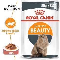 Royal Canin Feline Royal Canin Intense Beauty w sosie karma mokra dla kotów dorosłych, zdrowa skóra, piękna sierść saszetka 85g