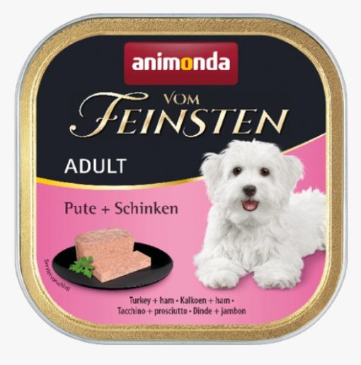 Animonda vom Feinsten Dog Light Lunch Indyk i Szynka 150g