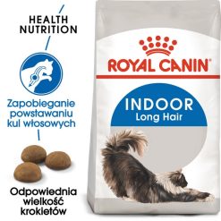 Royal Canin Feline Royal Canin Indoor Long Hair karma sucha dla kotów dorosłych, długowłose, przebywających wyłącznie w domu 10kg