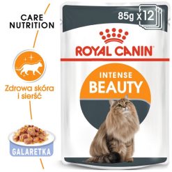Royal Canin Feline Royal Canin Intense Beauty w galaretce karma mokra dla kotów dorosłych, zdrowa skóra, piękna sierść saszetka 85g