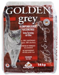 Golden Grey Żwirek Golden Grey 14kg
