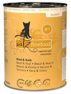 Catz Finefood N.07 Cielęcina puszka 400g