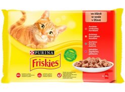Friskies Mix mięsny w sosie saszetki 4x85g