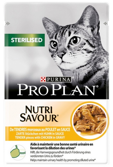 Purina Pro Plan Cat Sterilised kurczak saszetka 85g Purina Pro Plan Cat Sterilised kurczak saszetka 85g