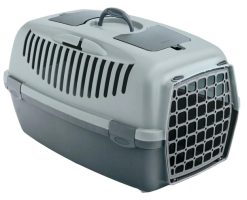 Stefanplast Transporter Gulliver 3 plastikowe drzwi szaro-brązowy [97383]