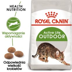 Royal Canin Feline Royal Canin Outdoor karma sucha dla kotów dorosłych, wychodzących na zewnątrz 400g