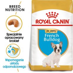Royal Canin Breed Royal Canin French Bulldog Puppy karma sucha dla szczeniąt do 12 miesiąca, rasy buldog francuski 1kg