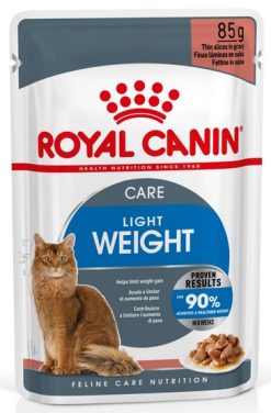 Royal Canin Feline Royal Canin Ultra Light w sosie karma mokra dla kotów dorosłych z tendencją do nadwagi saszetka 85g