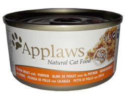 Applaws puszka dla kota Kurczak i Dynia 156g